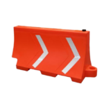 Barrera vial naranja