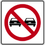 Señales SR restrictivas