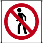 Señales SR restrictivas